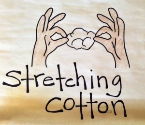 Erica Beaton, friend and colleague and blogger, describeds the They Say paragraph as "stretching cotton to examine it's features."