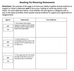 Here's What I Know about Reading for Meaning Statements - Dave Stuart Jr.