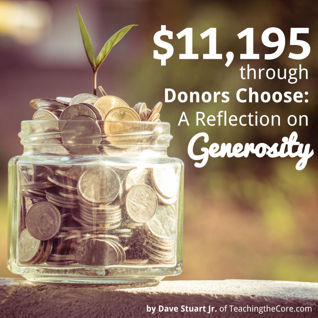Post Image- Donors Choose Generosity